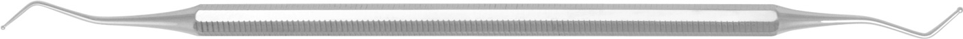 Füllungsinstrument, kugelförmig