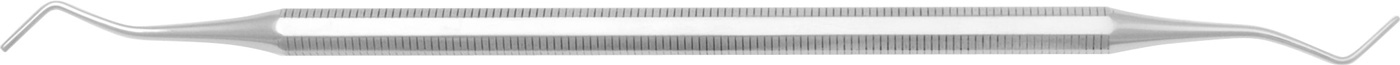 Füllungsinstrument, zylinderförmig